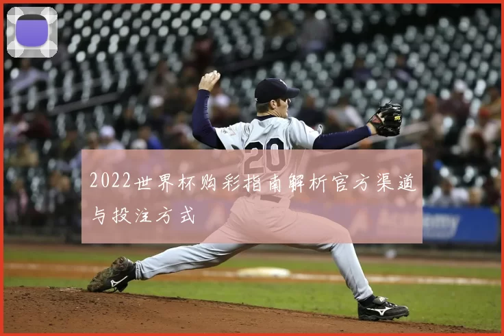 2022世界杯购彩指南解析官方渠道与投注方式